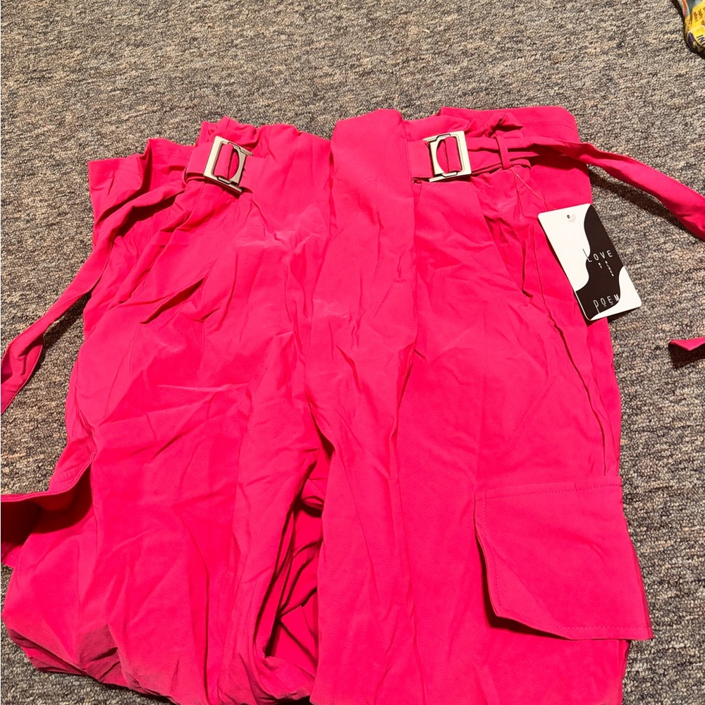 Stylish Pink Women's Cargo pants